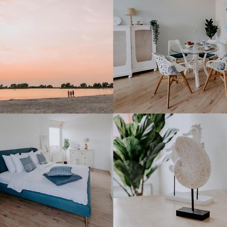 Stijlvol appartement op strand Makkum Buitenkant foto